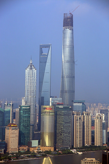 Shanghai World Financial Center, Crowning glory, New high tower, Architectural achievement HD phone wallpaper