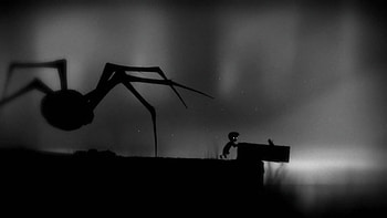 Antagonist, giant spider, Limbo HD wallpaper