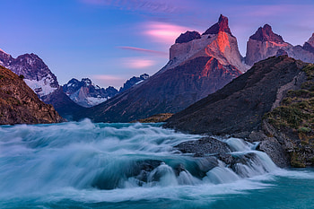 River Mountains, river, mountains, nature HD wallpaper