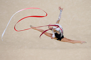 Kseniya Moustafaeva, Rhythmic Gymnastics HD wallpaper