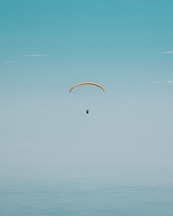 Sports, Sky, Flight, Paragliding, Paraglider, Gliding HD phone wallpaper