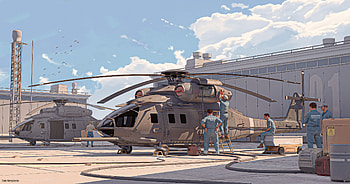 vehicle, helicopter HD wallpaper