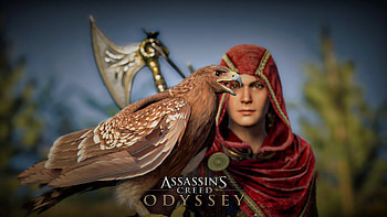 Kassandra and Ikaros, video game, Assassin's Creed Odyssey HD wallpaper