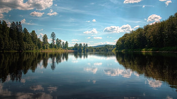 Landscape, Rivers HD wallpaper