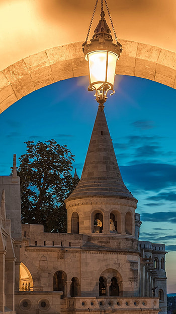 Fisherman's Bastion, Hungary HD phone wallpaper