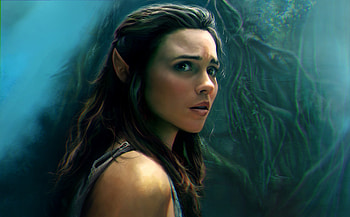 Amberle Elessedil The Shannara Chronicles, the-shannara-chronicles, tv-shows, artwork HD wallpaper