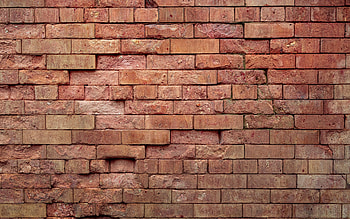 red brick wall, red brickwork, red bricks texture, bricks background, red brick, brickwork HD wallpaper