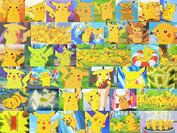 Cute Pikachu Frames!, frames, anime, screenshots, cute, pikachu, floatie, pokemon HD wallpaper