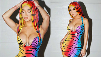Nikita Dragun, Venus prototype latex, Coachella, Latex247 HD wallpaper