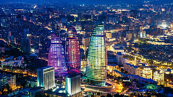 Azerbaijan's stunning , Breathtaking visuals, Captivating landscapes, Mesmerizing beauty HD wallpaper