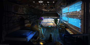 Home 2135, artist, artwork, digital-art HD wallpaper