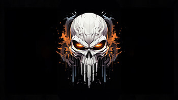 Punisher Skull, the-punisher, punisher, tv-shows, skull, dark, artist, artwork, digital-art HD wallpaper