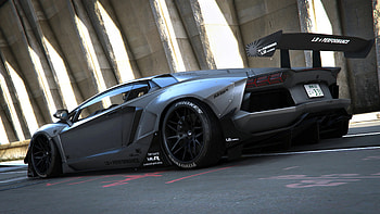 LP700-4 Aventador, Liberty Walk Cars HD wallpaper