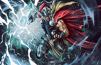 The God of Thunder, Comic, Thor HD wallpaper