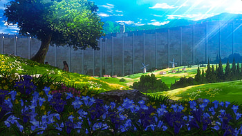 Attack On Titan Scenery HD wallpaper