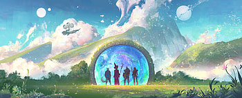 Fantasy Portal Adventure -, fantasy, portal HD wallpaper