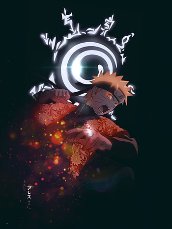 Naruto uzumaki, itachi, glowing, anime HD phone wallpaper