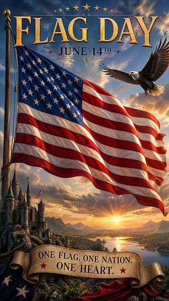 Flag Day - One Flag, One Nation, American Flag HD phone wallpaper