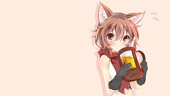 Anime anime anime girls cat girl Dungeon ni Deai wo Motomeru no wa Machigatteiru Darou HD wallpaper