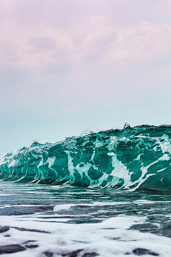 Nature, Sea, Spray, Foam, Wave HD phone wallpaper