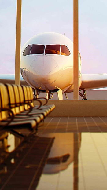 Passenger plane, High-definition , Travel devices, Mobile backgrounds HD phone wallpaper