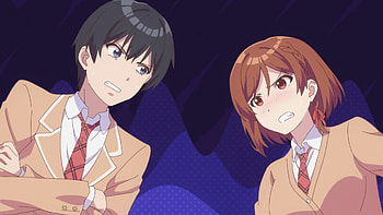 Anime, I'm Getting Married to a Girl I Hate in My Class, Saito Houjou, Akane Sakuramori HD wallpaper