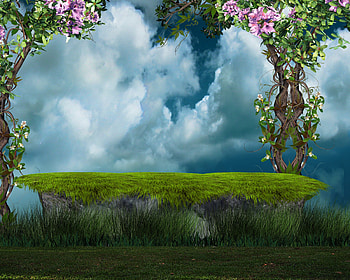 ✰Beauty of Backgrouds✰, colorful, grasses, plants, premade, cute, colors, spring, background, trees, stock , sweet, resources, beautiful, seasons, summer, leaves, pretty, love, cool, clouds, nature, sky, flowers, lovely, splendor HD wallpaper