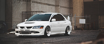 Wide-screen, Lancer Evo HD wallpaper