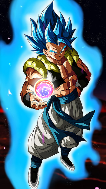 Gogeta blue, Anime, Dragon Ball, Gogeta (Dragon Ball), Super Saiyan Blue HD phone wallpaper