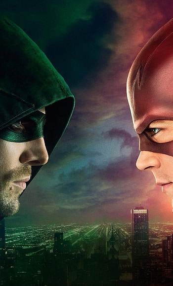 Green Arrow, Flash CW HD phone wallpaper