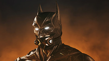 Batman Respirator Mask , batman, superheroes, artist, artwork, digital-art, artstation HD wallpaper