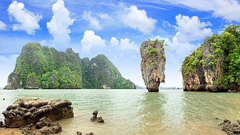 Phang Nga Bay, Phi Phi HD wallpaper
