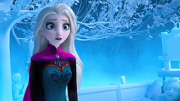 Elsa, Frozen 2, Official stars, Biografie HD wallpaper