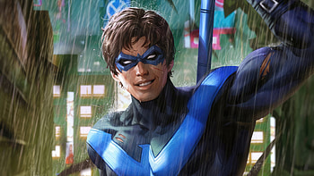 Nightwing Knight, nightwing, superheroes, artwork, digital-art, artist HD wallpaper