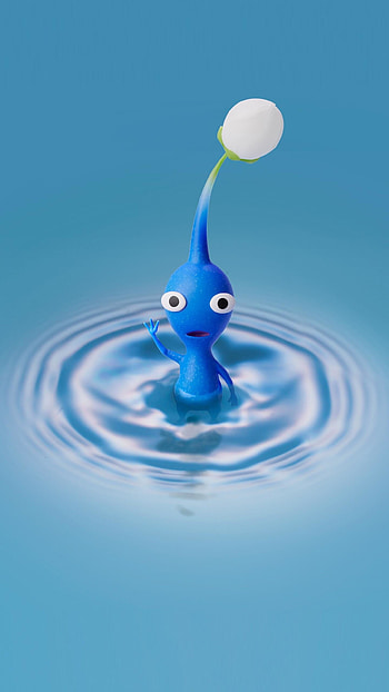 Blue Pikmin from My Nintendo ... HD phone wallpaper