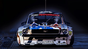 Ford Mustang Hoonicorn, Hoonigan HD wallpaper