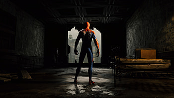 Ps4 game, Spiderman, back-pose HD wallpaper