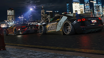 Cop Chase Supercars Pursuit , artist, artwork, digital-art, artstation HD wallpaper
