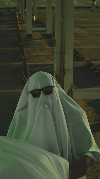 Ghost aestetik, halloween, terror, tumblr, fantasmas HD phone wallpaper