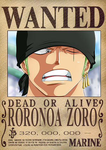 Zoro Dressrosa Wanted Poster. Manga anime one piece, Roronoa zoro, One piece bounties, Ussop Bounty HD phone wallpaper