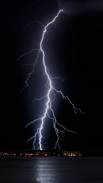 Galaxy thunder, Cosmic spectacle, Celestial lightning, Stellar storms HD phone wallpaper