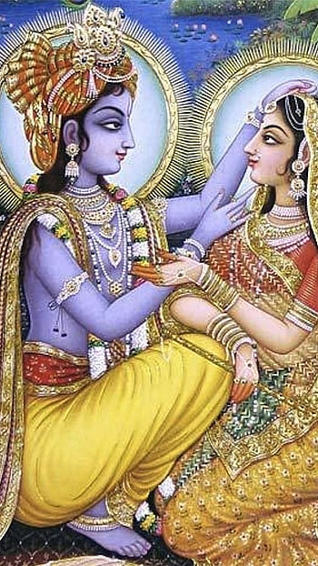 Radha Krishna , God, Couple, radha krishna HD phone wallpaper