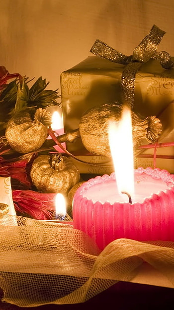 Candles, Christmas, Candles Background HD phone wallpaper