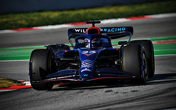 Alexander Albon, , raceway, Williams-Mercedes FW44, 2022 F1 cars, Formula 1, Williams-Mercedes FW44 on track, Williams Racing, new FW44, F1, Williams Racing 2022, F1 cars HD wallpaper
