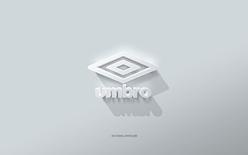 Umbro logo, white background, Umbro 3d logo, 3d art, Umbro, 3d Umbro emblem HD wallpaper