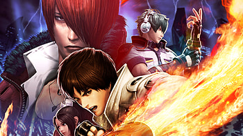 Iori Yagami, Gaming character, King of Fighters warrior, Video game art HD wallpaper