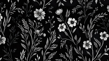 Black Aesthetic, aesthetic, black aesthetic, dark aesthetic, nature, flower HD wallpaper