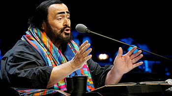 Luciano Pavarotti, Height, Weight, Body measurements HD wallpaper