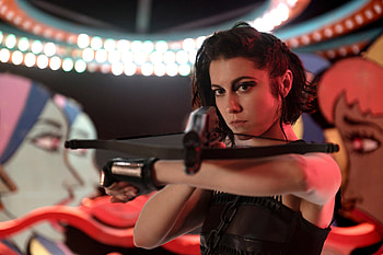 Huntress, Birds of Prey, Worlds of DC, Future HD wallpaper