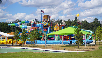 Grand Texas Big Rivers waterpark, Open Memorial Day, Affordable tickets, Exciting rides HD wallpaper